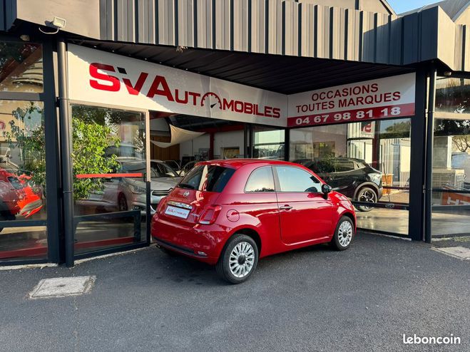 Fiat 500 1.0 70ch BSG S&S Pack Confort & Style Rouge de 2023