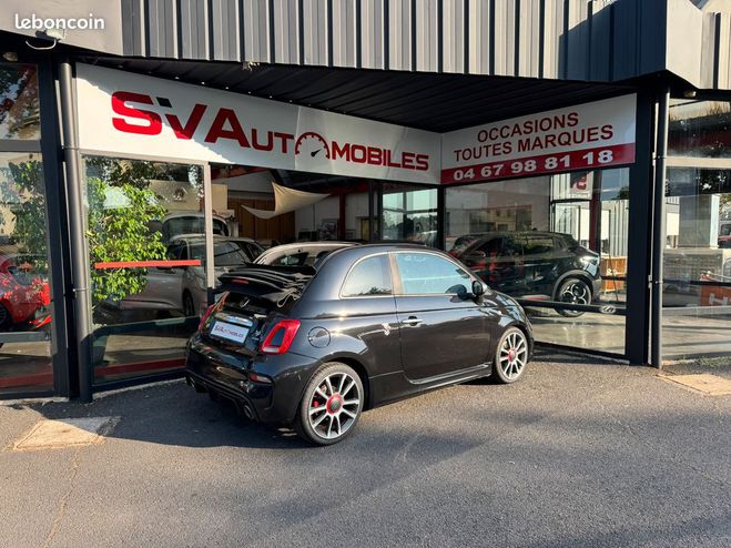 Abarth 500 500C 1.4 Turbo T-Jet 165ch 595 Turismo M Noir de 2018