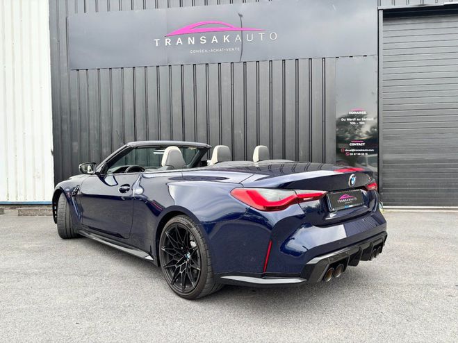 BMW M4 competition cabriolet g83 m xdrive 510 c BLEU de 2021