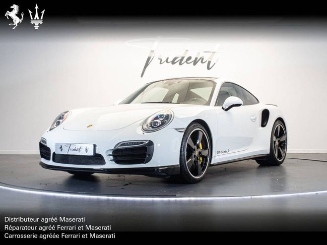 Porsche 911 TURBO COUPE 3.8i S 560 PDK A Blanc de 2014
