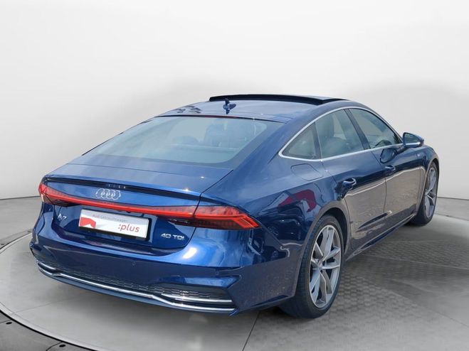 Audi A7 Sportback 40 TDI 204 S tronic 7 S line Bleu Navarra de 2020