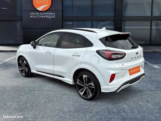 Ford Puma 1.0 EcoBoost 155 ch mHEV S&S Powershift  Blanc de 2022