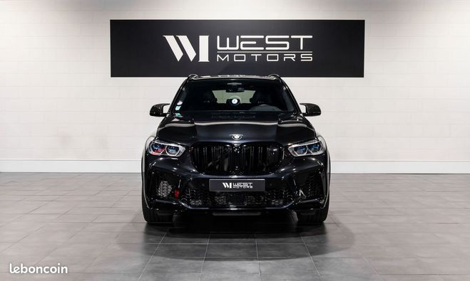 BMW X5 M Comptition V8 4.4 625 FRANAIS Akrapo Noir de 2021
