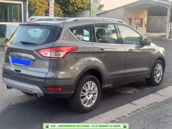 Ford Kuga II 2.0 TDCI 163 FAP 4X4 TITANIUM POWERSH Gris Fonc de 2013
