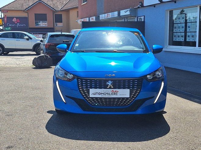 Peugeot 208 1.2 PURETECH 100 S&S ALLURE BUSINESS EAT Bleu de 2020