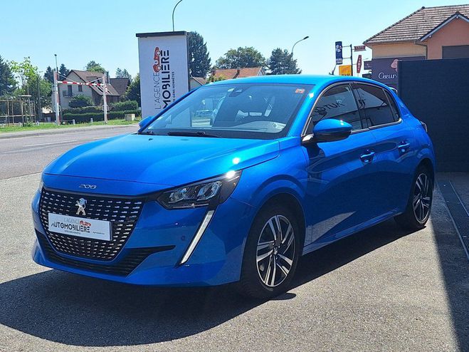 Peugeot 208 1.2 PURETECH 100 S&S ALLURE BUSINESS EAT Bleu de 2020