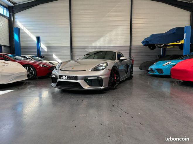 Porsche 718 Cayman GT4 PDK 420 cv Gris Argent GT Pac Gris de 2022