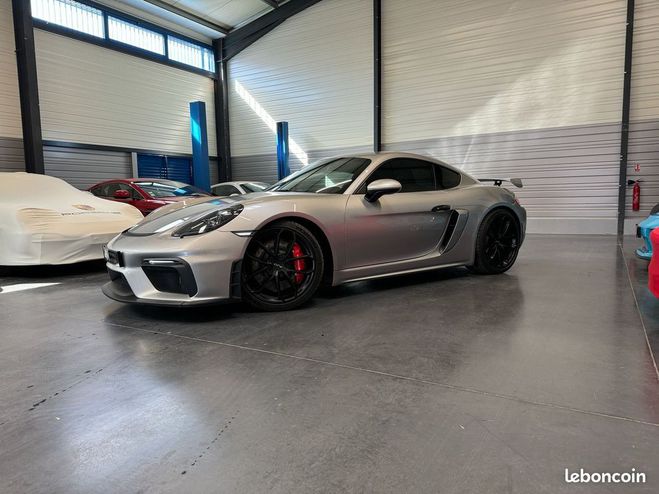 Porsche 718 Cayman GT4 PDK 420 cv Gris Argent GT Pac Gris de 2022