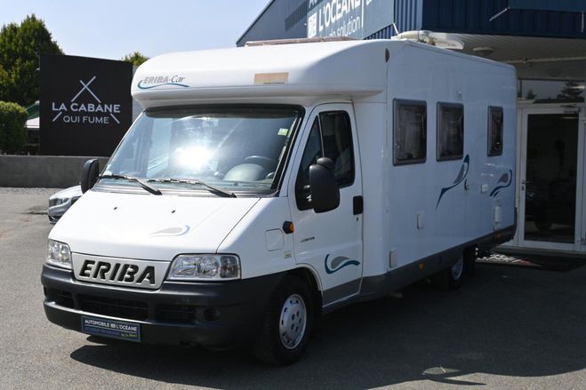 Citroen Jumper FOURGON ERIBA FT 636 HYMER CARAVANING CA Blanc de 2004