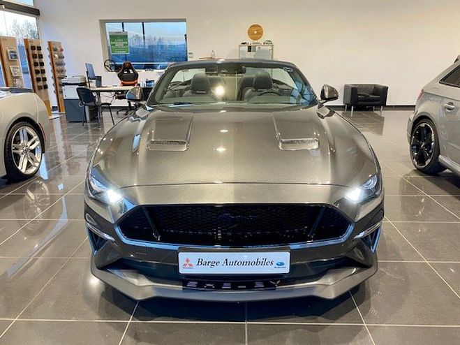 Ford Mustang Convertible VI (2) 5.0 V8 GT BVA10 Gris Fonc Mtallis de 2018