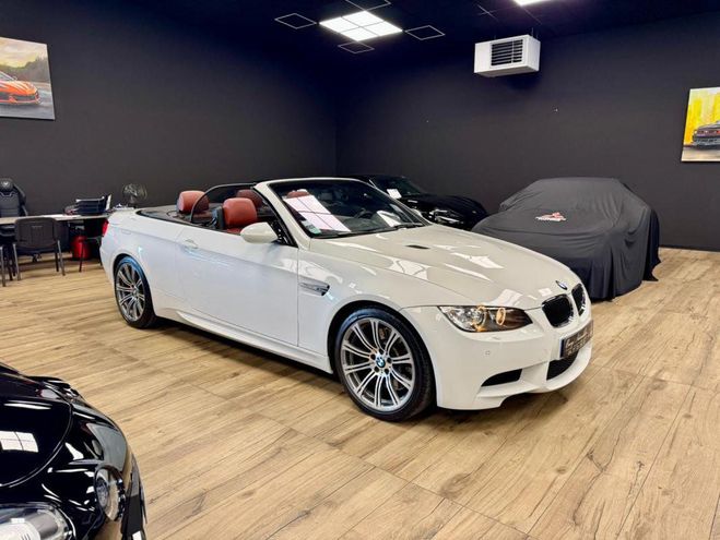 BMW M3 (E93) (2) CABRIOLET V8 420 DRIVELOGIC DK Blanc Verni de 2010