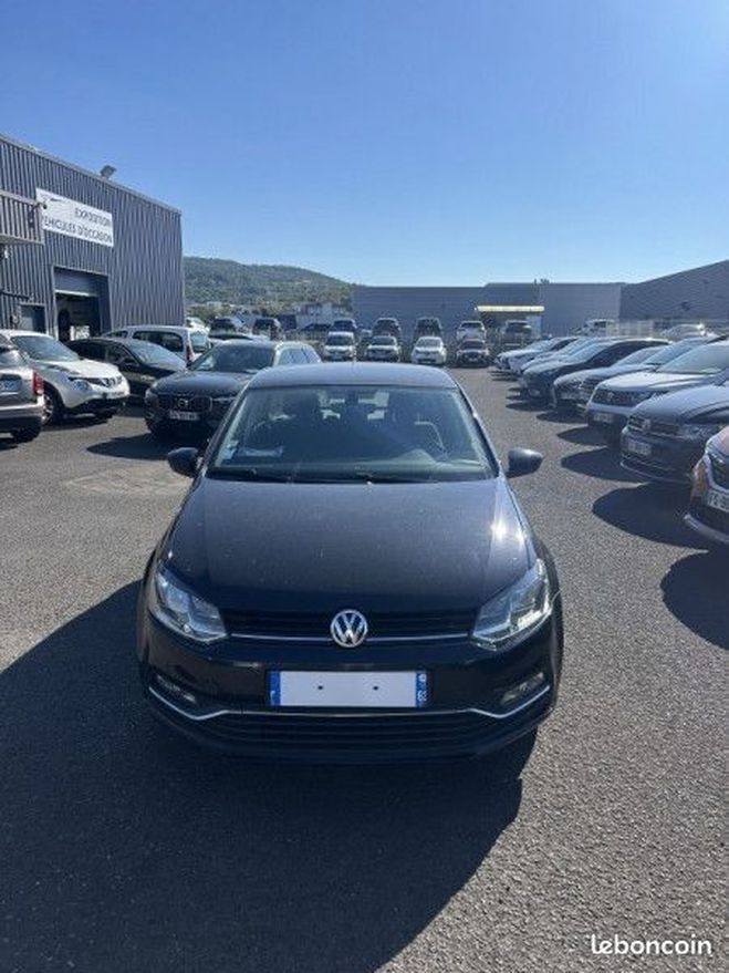 Volkswagen Polo 1.2 TSI 90CH BLUEMOTION TECHNOLOGY ALLST Noir de 2016