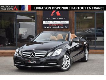  Voir détails -Mercedes Classe E Cabriolet 220 CDI FAP BlueEfficiency - B à Mougins (06)