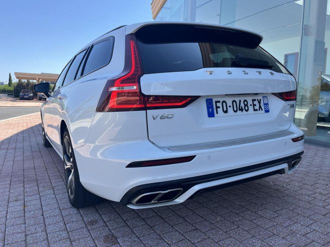 Volvo V60 T8 Twin Engine - 303+87 - BVA Geartronic Blanc de 2020