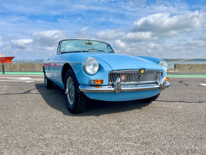 MG MGB  Iris Blue de 1962