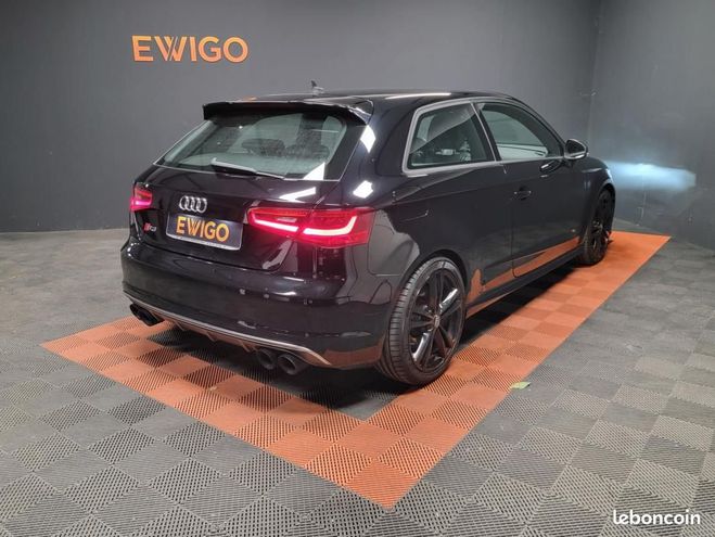 Audi S3 2.0 TFSI 300ch QUATTRO S-TRONIC STAGE 1  Noir de 2014