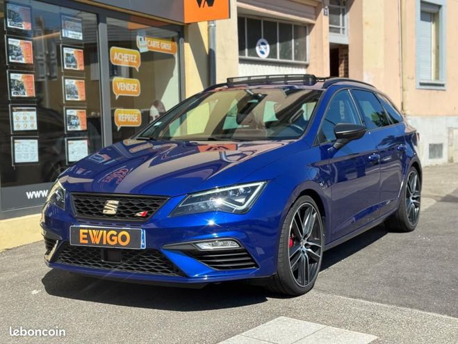 Seat Leon ST 2.0 TSI 300 CUPRA 4DRIVE 4WD DSG BVA  Bleu de 2018
