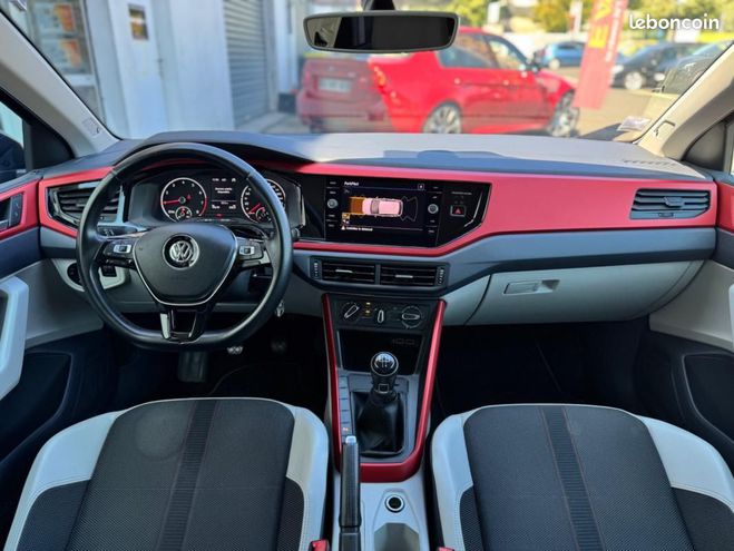 Volkswagen Polo 1.0L TSI 95ch FIRST EDITION CAMERA DE RE Noir de 2017