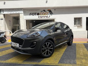  Voir détails -Ford Puma 1.0 FLEXIFUEL 125CH S&S MHEV TITANIUM à Cannes (06)