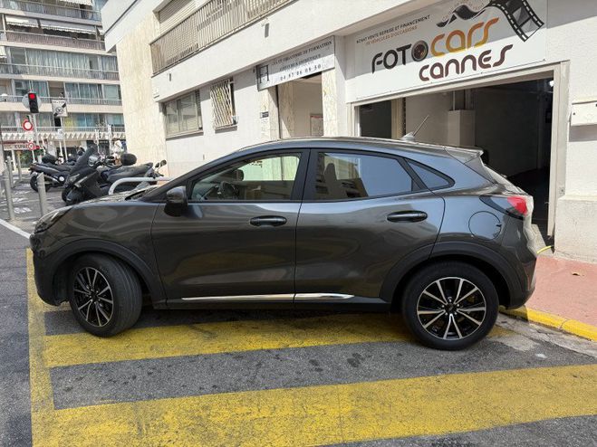 Ford Puma 1.0 FLEXIFUEL 125CH S&S MHEV TITANIUM Gris de 2024