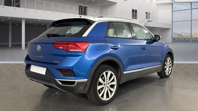 Volkswagen T Roc 2.0 TDI 150CH FIRST EDITION 4MOTION DSG7 Bleu de 2017