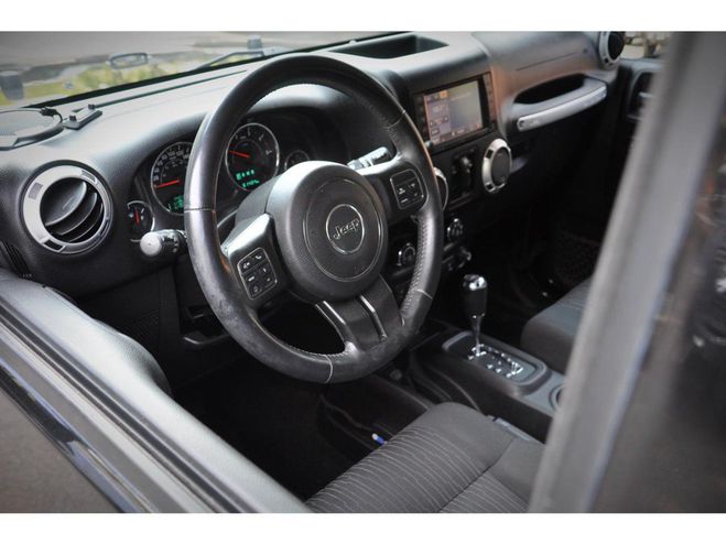 Jeep Wrangler 2.8 CRD FAP - BVA 2015 Unlimited Sahara  Noir de 2015