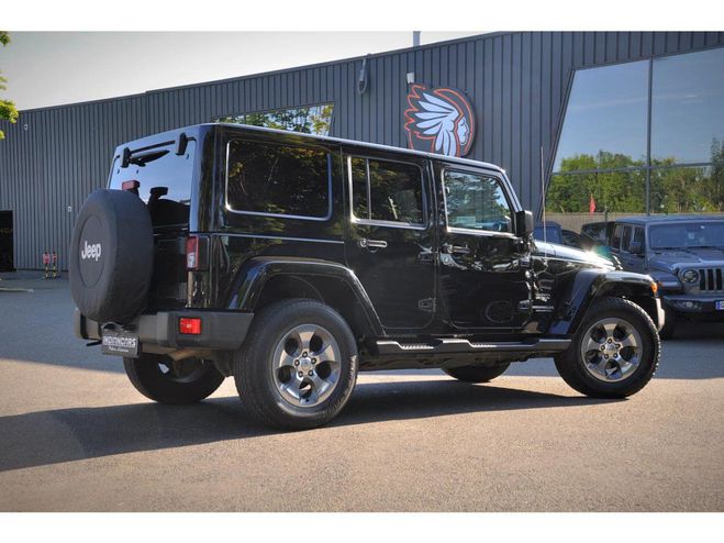 Jeep Wrangler 2.8 CRD FAP - BVA 2016 Unlimited Sahara  Noir de 2017