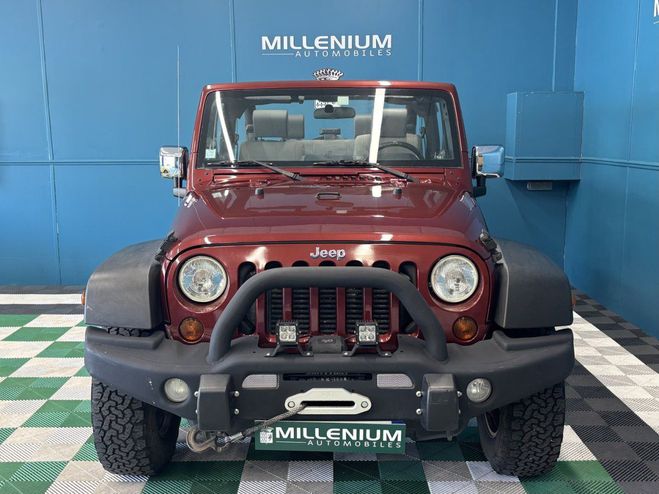 Jeep Wrangler 2.8 CRD SAHARA ORIGINE FRANCE Rouge de 2008
