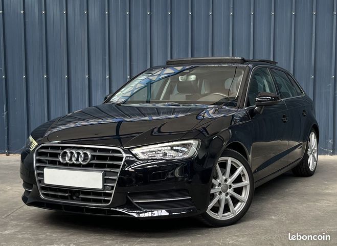 Audi A3 2.0L TDI 184ch Ambition Luxe Garantie 1  Noir de 2015