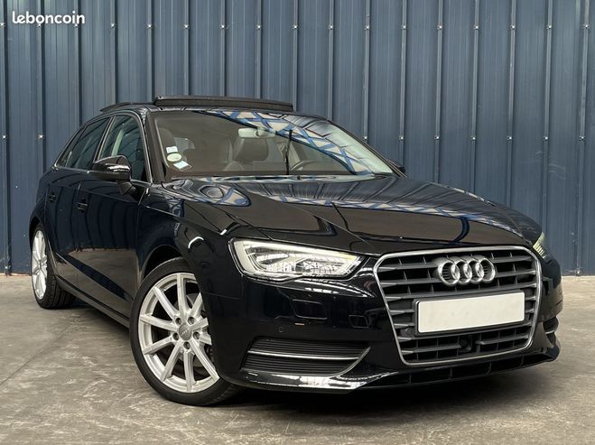 Audi A3 2.0L TDI 184ch Ambition Luxe Garantie 1  Noir de 2015