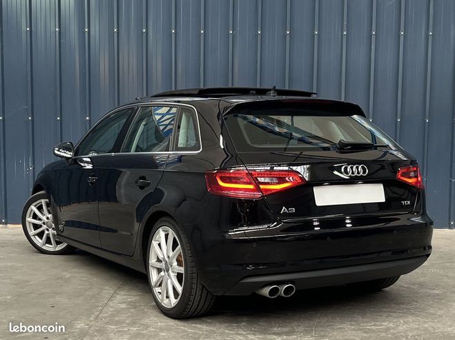 Audi A3 2.0L TDI 184ch Ambition Luxe Garantie 1  Noir de 2015