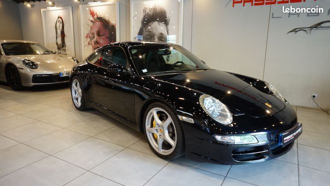 Porsche 911 997 S 3.8-355ch, boite manuelle, Origine Noir de 2006