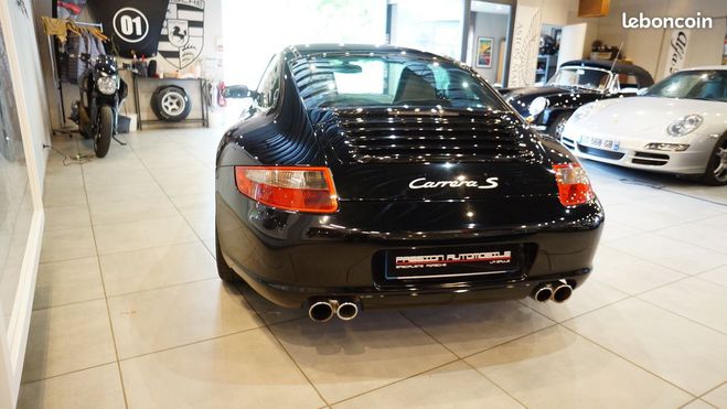 Porsche 911 997 S 3.8-355ch, boite manuelle, Origine Noir de 2006