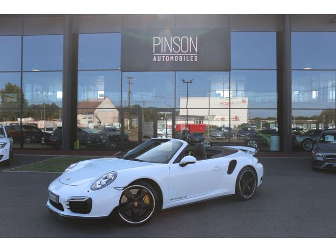Porsche 911 Cabriolet 3.8i - 560 - BV PDK TYPE 991 T Blanc de 2014