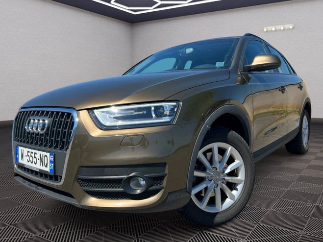 Audi Q3 2.0 TDI Ambiente 140 cv EN EXCELLENT ETA Marron de 2014