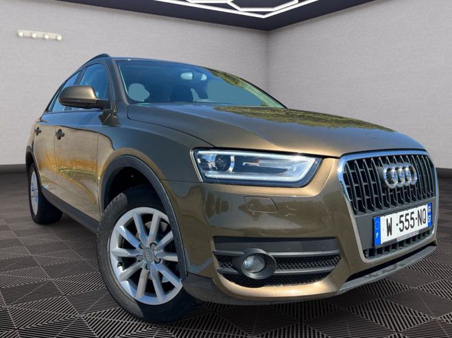 Audi Q3 2.0 TDI Ambiente 140 cv EN EXCELLENT ETA Marron de 2014