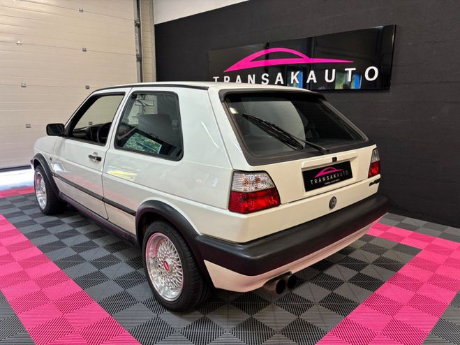 Volkswagen Golf II 1.8i GTI / Carte Grise Collection Blanc de 1991