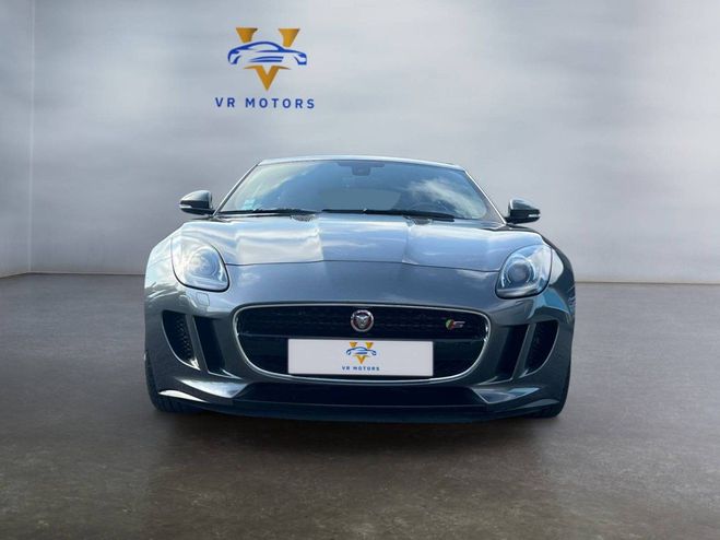 Jaguar F-Type 3.0 V6 380ch S BVA8 *Suivi / Cuir ROUGE* GRIS F de 2015
