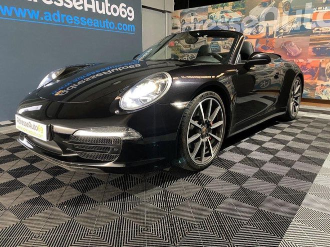 Porsche 911 991 Carrera 4S Cabriolet 3.8i 400 PDK Noir de 2013