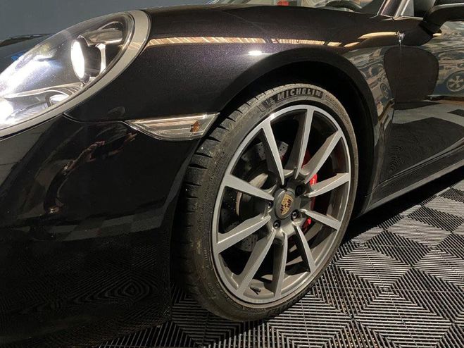 Porsche 911 991 Carrera 4S Cabriolet 3.8i 400 PDK Noir de 2013