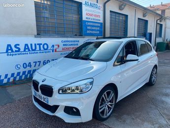  Voir détails -BMW Serie 2 activetourer (f45) 218da 150ch m sport à  Le Coteau (42)