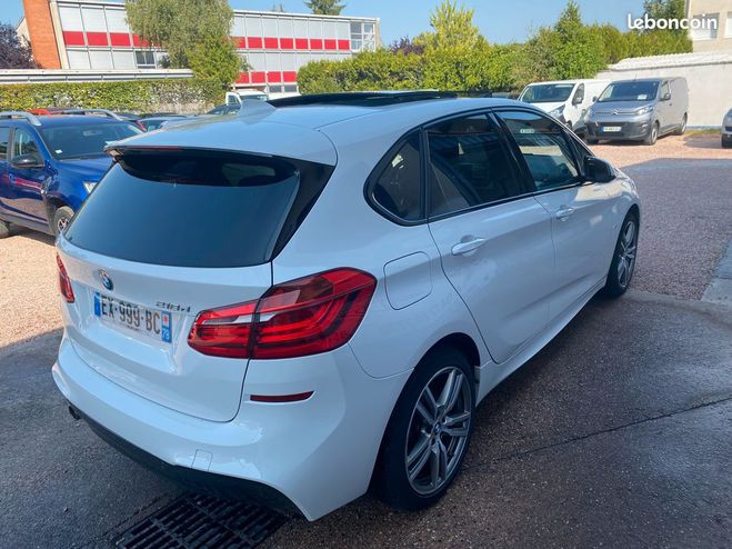 BMW Serie 2 activetourer (f45) 218da 150ch m sport Blanc de 2018