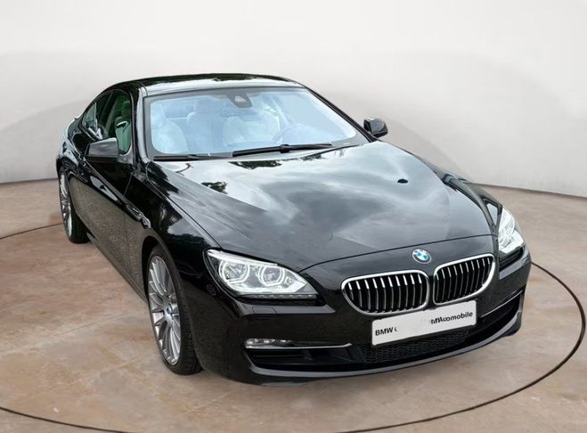 BMW Serie 6 II (F13) 640iA 320 *GARANTIE 12 MOIS* noir mtal de 2012