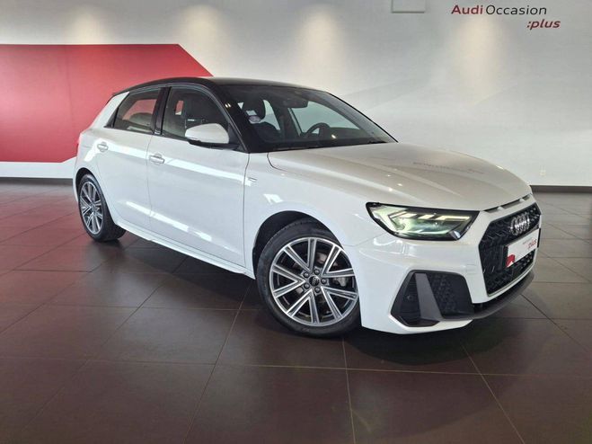 Audi A1 Sportback 30 TFSI 116 ch S tronic 7 S li Blanc de 2020