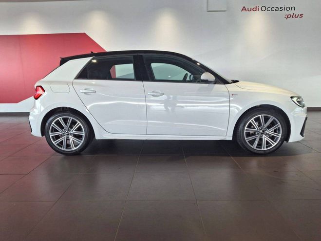 Audi A1 Sportback 30 TFSI 116 ch S tronic 7 S li Blanc de 2020