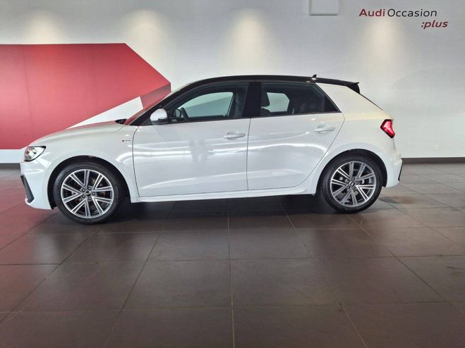 Audi A1 Sportback 30 TFSI 116 ch S tronic 7 S li Blanc de 2020