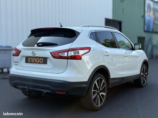Nissan Qashqai GENERATION-II 1.6 DCI 130 TEKNA 2WD TOIT Blanc de 2015