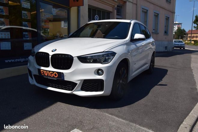 BMW X1 1.8 D 150 M-SPORT XDRIVE Pack Hiver GARA Blanc de 2017