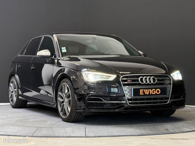 Audi S3 SPORTBACK 2.0 TFSI 300 QUATTRO S-TRONIC  Noir de 2013
