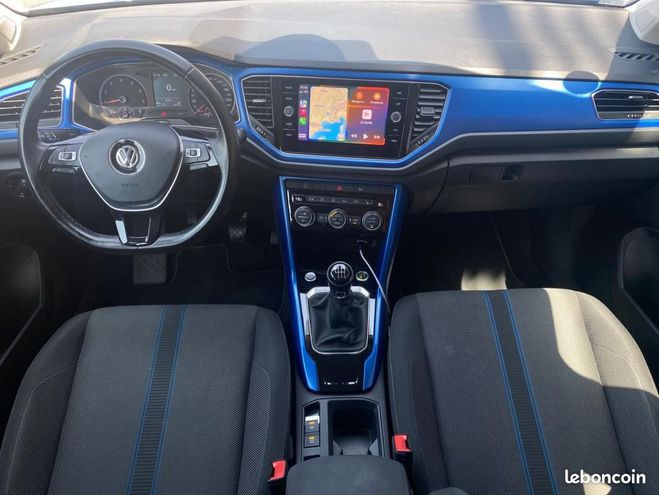 Volkswagen T Roc 1.5 TSI 150CH EVO LOUNGE Bleu de 2018